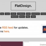 フラットデザインを集めた「Flat UI Design」は参考になるし見ているだけで楽しいよ！