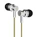 Jayfi JA40 カナル型 イヤホン 重低音 HIFI 遮音性 マイク付き イヤフォン
