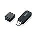 エレコム カードリーダー USB3.0 20倍速転送 スティックタイプ ストラップホール付 ブラック MR3-D013SBK