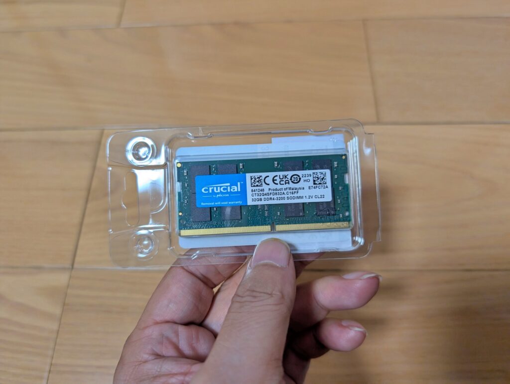 レビュー】Crucial DDR4 32GB メモリ増設で、TRIGKEY-S5が劇的パワー