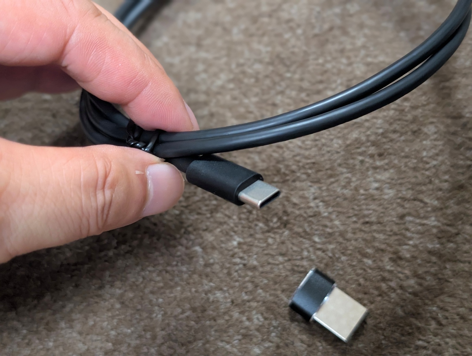 USB Type-CとType-A変換アダプタ