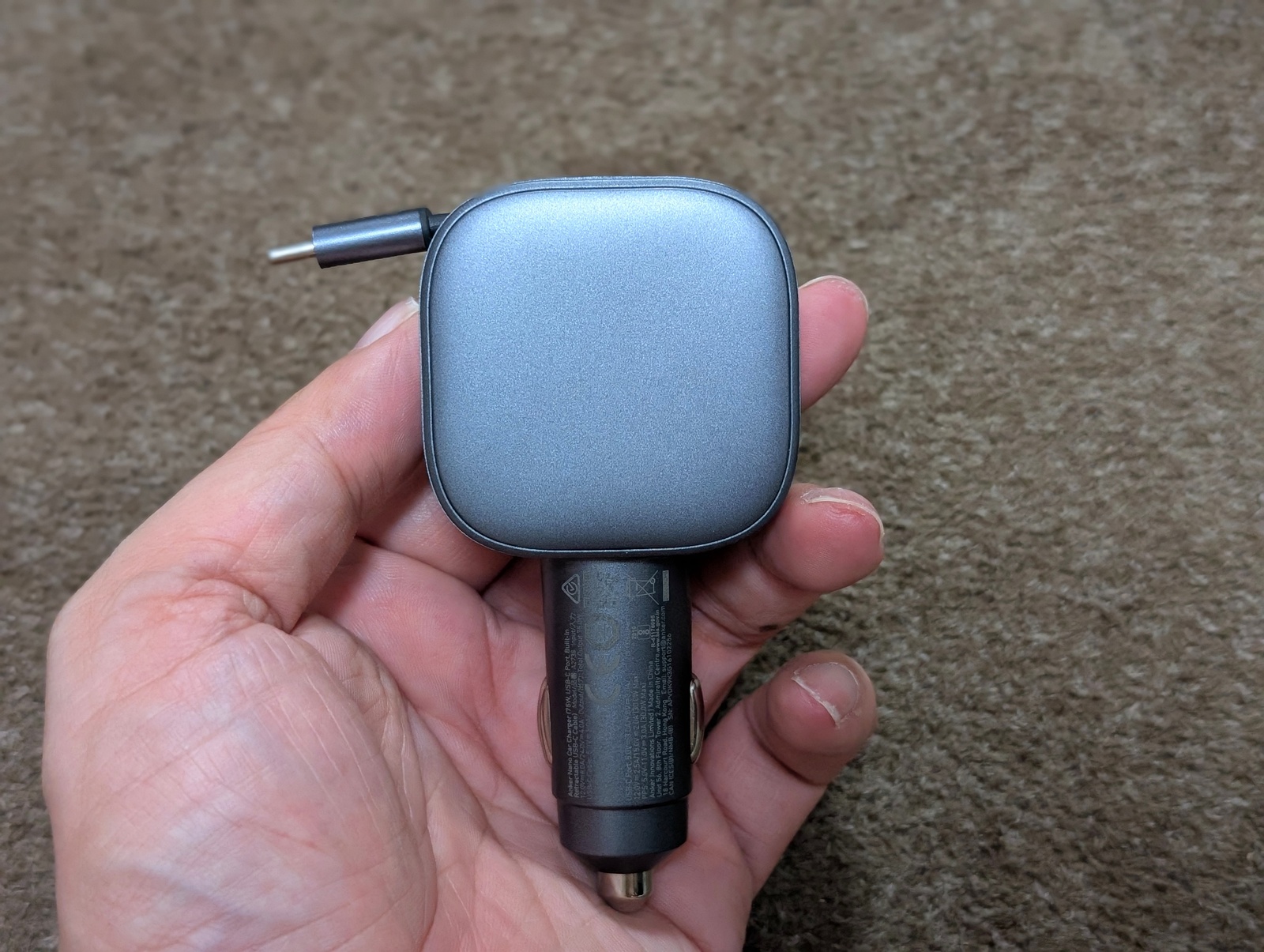 本体背面