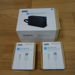 【レビュー】iPhone 6 Plus付属のACアダプターより高速充電!Anker USB急速充電器&ライトニングケーブルの品質の高さに驚いた!