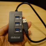 【レビュー】有線LANポートが付いたUSB3.0ハブが有能!これ一つ持っていれば安心!