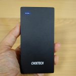 【レビュー】シンプルな超薄型10,000mAhのCHOETECHモバイルバッテリー