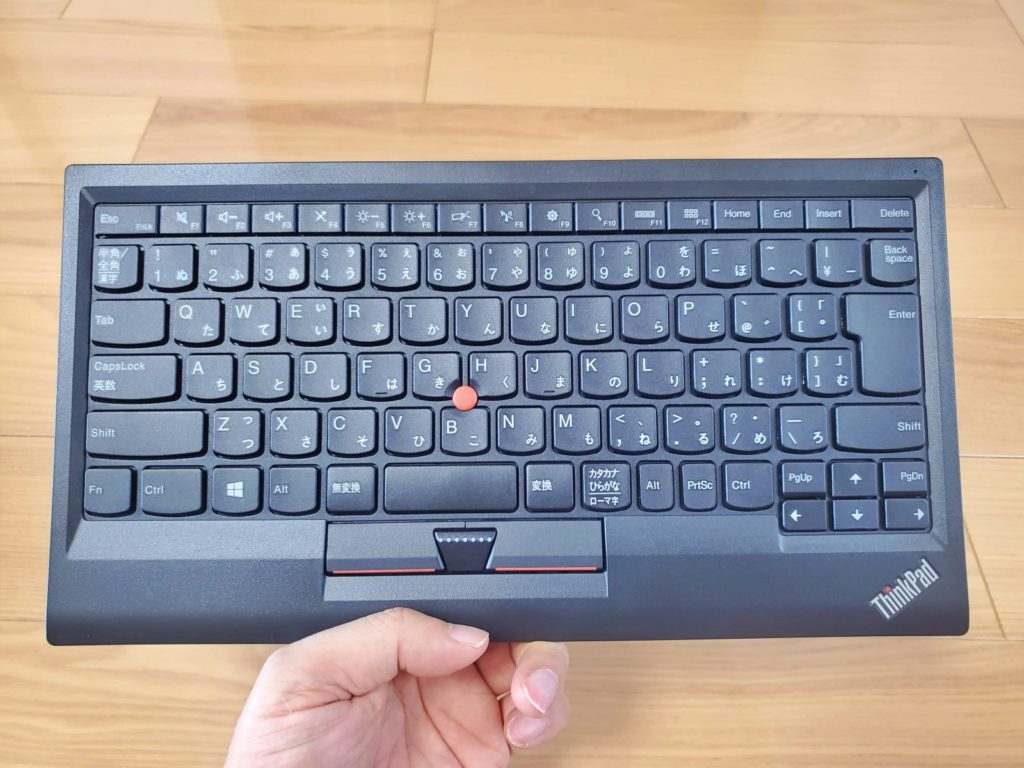 レビュー】有線キーボード＆マウス付きならこれ！「ThinkPad トラックポイント・キーボード 日本語 0B47208」 | ひとぅブログ